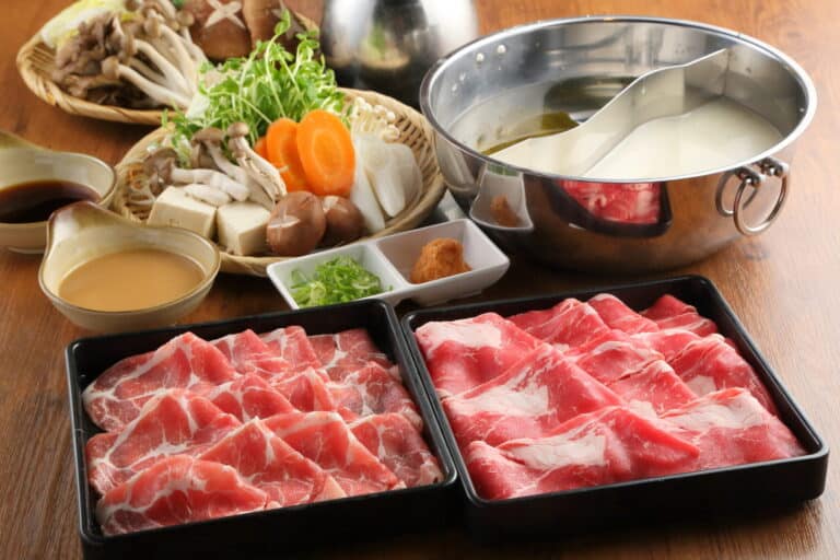しゃぶしゃぶ但馬屋イオンモールKYOTO店の料理・店内写真